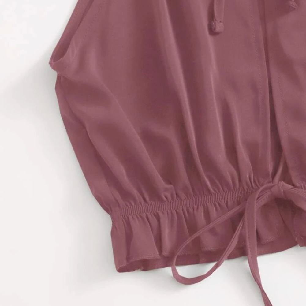 SHEIN Pink backless blouse - Picture 11 of 11